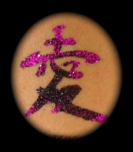 sexy - water proof glitter tattoo