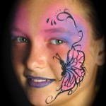 butterfly -  face painting