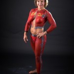 body painted race car driver