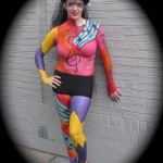 Musikfest Jester body painting 2010
